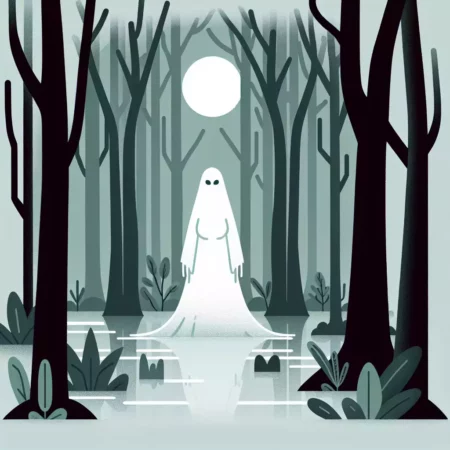 Hantu Perempuan Berbaju Putih yang Menghuni Hutan Rawa Pening