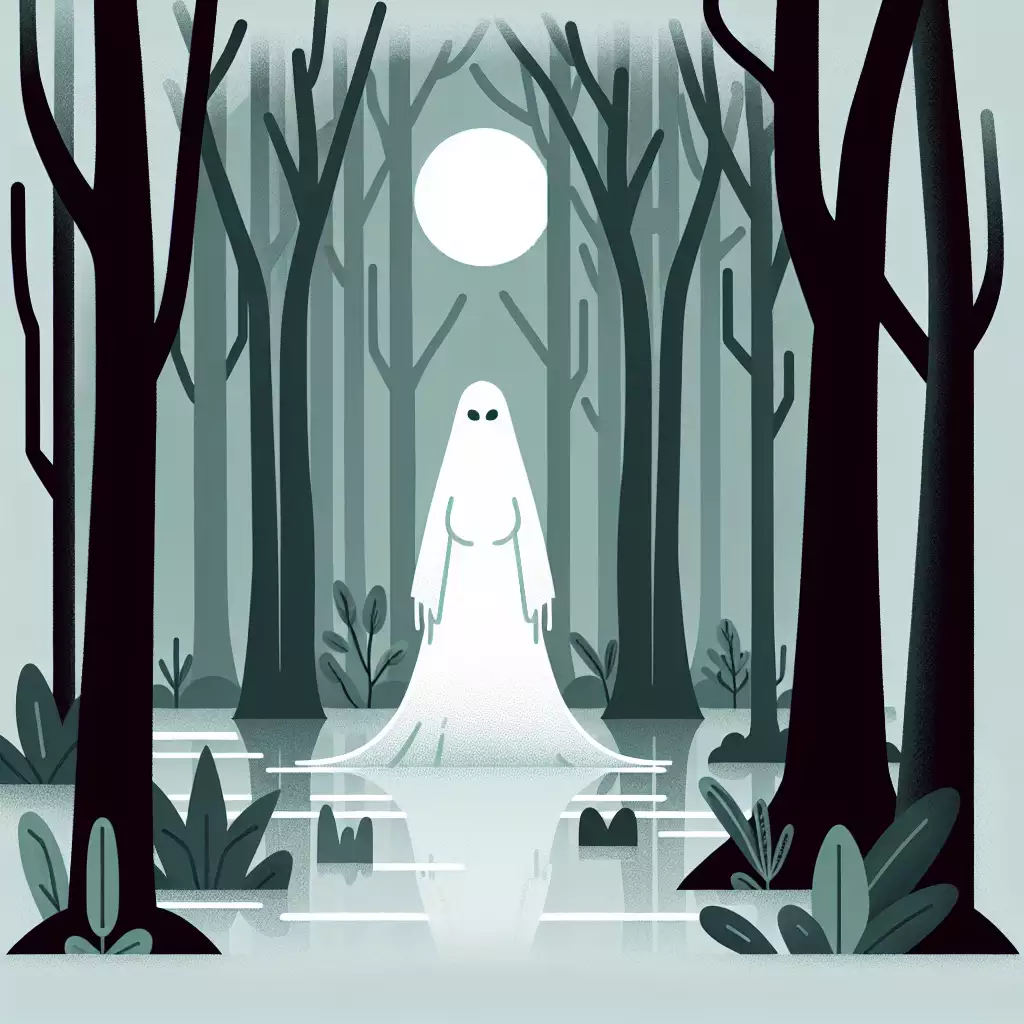 Hantu Perempuan Berbaju Putih yang Menghuni Hutan Rawa Pening