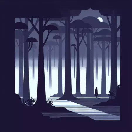 Hutan Kunir yang Dikenal Sebagai Tempat Paling Angker di Indonesia